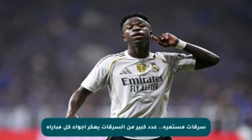 سرقات مستمرة.. عدد كبير من السرقات يعكر أجواء كل مباراة